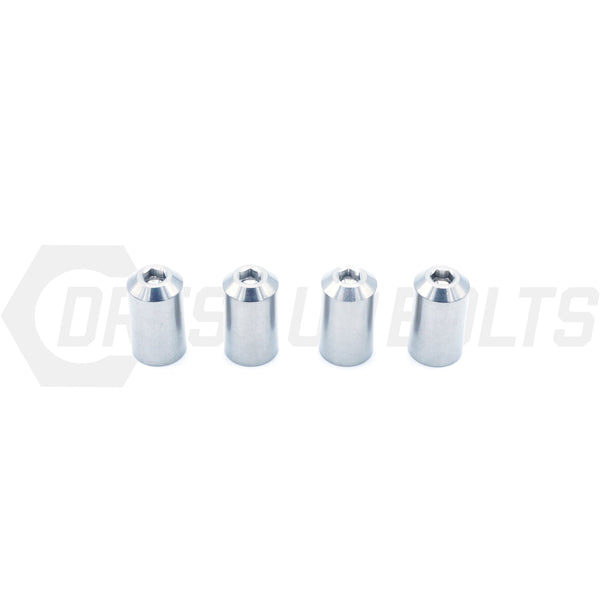 Titanium Valve Stem Caps - Bullet Design - DressUpBolts.com
