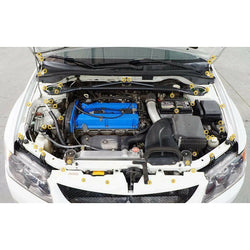 Dress Up Bolts Stage 2 Titanium Hardware Engine Bay Kit - Mitsubishi Evo IX - DressUpBolts.com