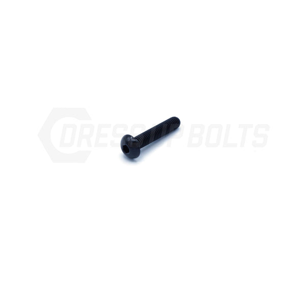 M5 x .8 x 25mm Titanium Button Head Bolt by Dress Up Bolts - RJ Industries Aust