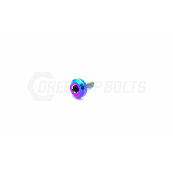 M4 x .7 x 15mm Titanium Motor Head Bolt by Dress Up Bolts - RJ Industries Aust