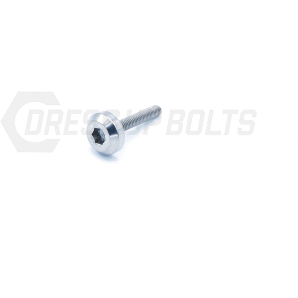 M4 x .7 x 25mm Titanium Motor Head Bolt by Dress Up Bolts - DressUpBolts.com