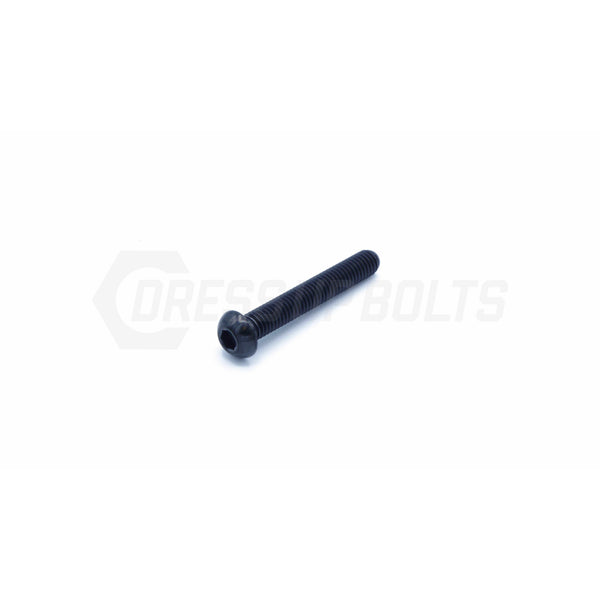 M6 x 1.00 x 40mm Titanium Button Head Bolt by Dress Up Bolts - RJ Industries Aust