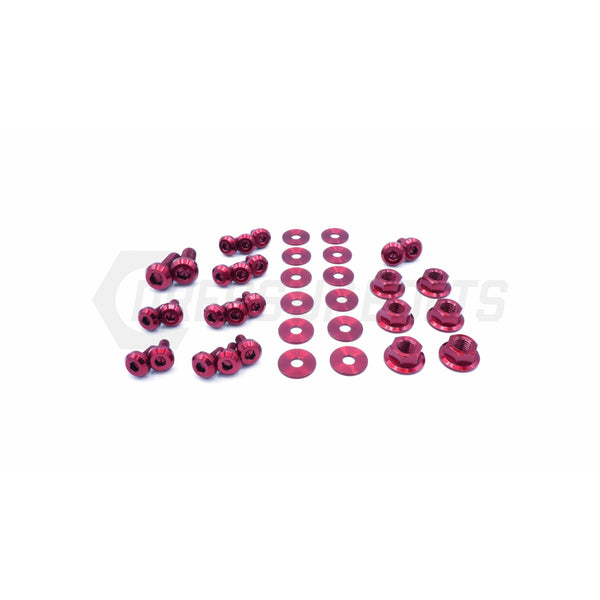 Dress Up Bolts Stage 1 Titanium Hardware Engine Bay Kit - Mitsubishi Evo VIII - DressUpBolts.com