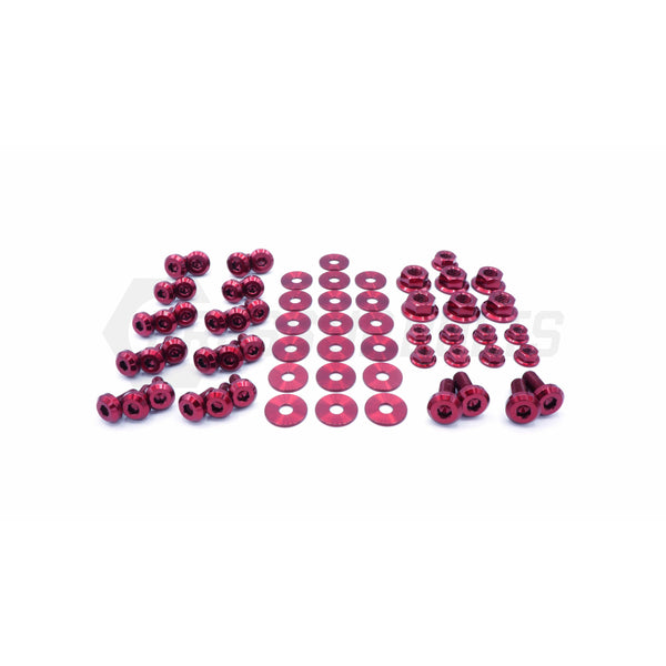 Dress Up Bolts Titanium Hardware Engine Bay Kit - Mitsubishi Evo X - DressUpBolts.com