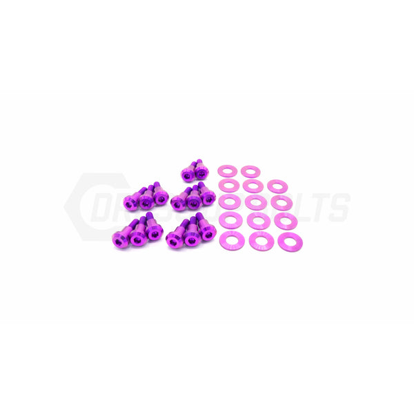 Dress Up Bolts Titanium Hardware Valve Cover Kit - 4B11T Engine (Lead Time 6 Weeks) - RJ Industries Aust