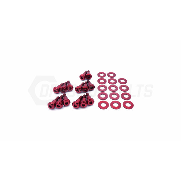 Dress Up Bolts Titanium Hardware Valve Cover Kit - 4B11T Engine (Lead Time 6 Weeks) - RJ Industries Aust