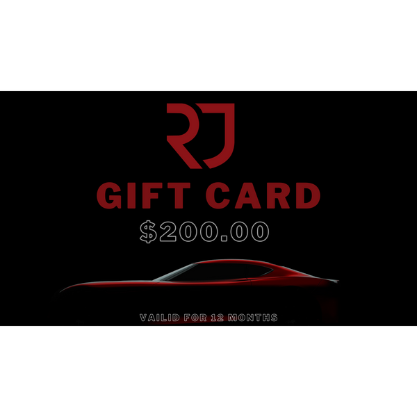 RJ Industries - Gift Cards - RJ Industries Aust Raiden Hero Drag Radials