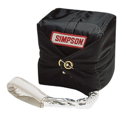 Simpson - 10' Sky Jacker Drag Chute Black Chute With Black Nylon Pack, Up To 200 mph - RJ Industries Aust