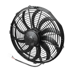 Spal - 14" Electric Thermo Fan 1864 cfm - Puller Type With Curved Blades - RJ Industries Aust