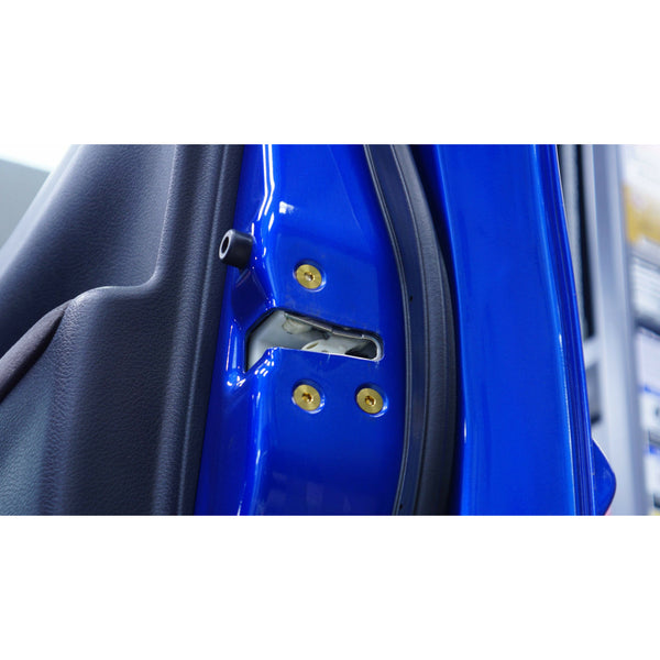 Dress Up Bolts Titanium Hardware Door Kit - Subaru Impreza GC8 (1992-2001) (Lead Time 6 Weeks) - RJ Industries Aust