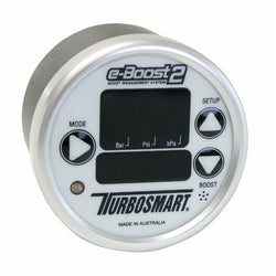 Turbosmart - eB2 60psi 60mm White & Silver - RJ Industries Aust