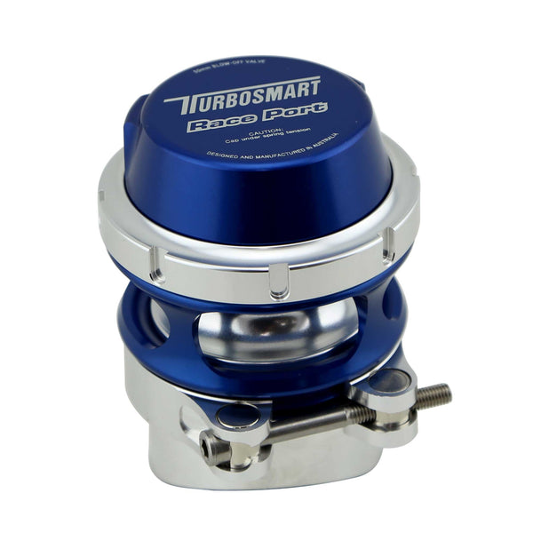 Turbosmart - BOV Race Port Uni Supercharger Blue - RJ Industries Aust