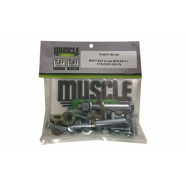 Tuff Mounts BOLT KIT FOR HOLDEN 6CYL ENGINES - RJ Industries Aust
